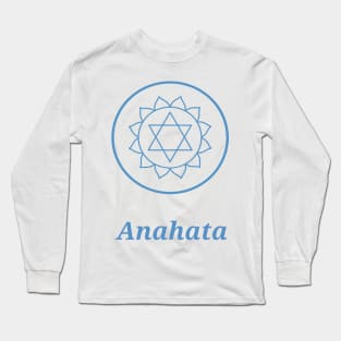 ArtStation66 - Yoga Chakra Symbol Design - Anahata - Heart Chakra Long Sleeve T-Shirt